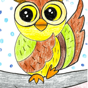Adorable Owl Drawing | 1Hr | Pre-Recorded | 4-7 Years