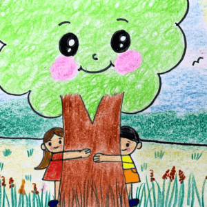 Happy Tree and caring Kids | 1Hr | Pre-Recorded | 4-7 Years