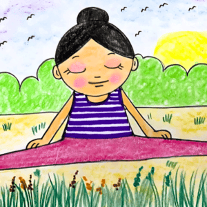 Calm Yoga Girl & Yoga Day | 1Hr | Pre-Recorded | 4-7 Years