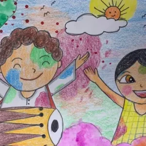 Cute Kids Playing Holi | 1Hr | Pre - Recorded | 8-10 Years