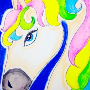 Unicorn Face | Senior Batch (10+Years & Moms) | Advanced Level