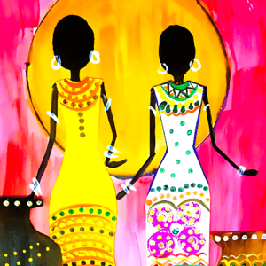 African Folk Art | 1.5 Hr | Pre-Recorded | 10+Years & Moms