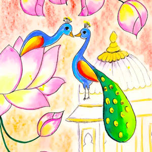 Pichwai Indian Folk Art | 1Hr | Pre-Recorded | 10+Years & Moms