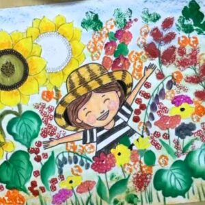 One Stroke Painting ( My Garden ) | 2Hr | Pre - Recorded | 10+Years & Moms