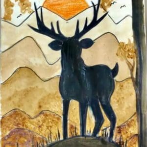 Save Nature ( Deer Coffee Painting) | 2Hr | Pre - Recorded | 8-10 Years
