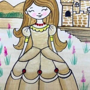 Princess Coffee Painting | 2Hr | Pre-Recorded | 8-10 Years