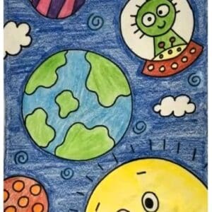 Space (Planets , Alien , UFO ) | 1Hr | Pre - Recorded | 4 - 7 Years