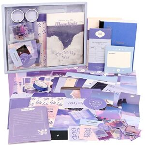 HASTHIP 346Pcs Journal Supplies Kit Vintage Scrapbook Stickers Pack For Art Journaling Bullet Junk Journal Planners Diy Decoration Paper Stickers Craft Kits ,Multicolor