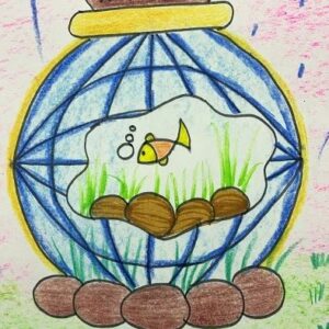 Save Water - Aquarium Artwork | 1Hr | Pre-Recorded | 4-7 Years