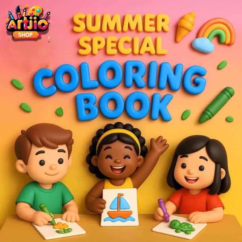 Fun In Summer Coloring Pages I 5 Printable Pages