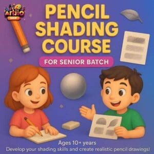 SENIOR BATCH PENCIL SHADING COURSE | 10 PRE-RECORDED SESSIONS