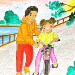 Father's Day Special Artwork | 2 Hr | Pre-Recorded | 10+ Years & Moms