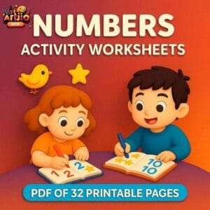 Trace, Count, Match – Early Math Fun Worksheets | Pdf Of 32 Printable Pages